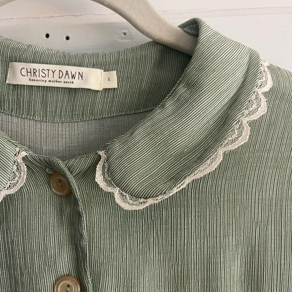 Christy Dawn- The Sebastian Dress in Pine Needle size L - Picture 4 of 7